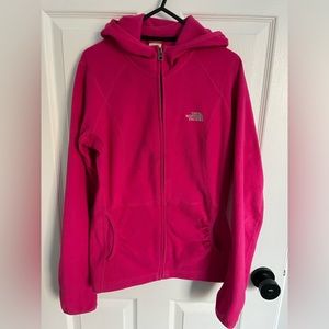 The north face hood zipup jacket